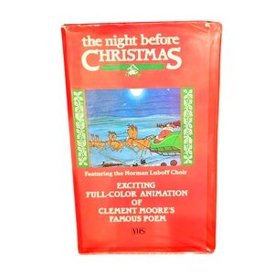 The Night Before Christmas The Norman Luboff Choir VHS 1974